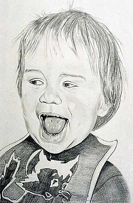 Bleistiftzeichnung 1982 Format: A4