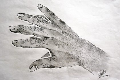 Bleistiftzeichnung 1975 Format: A3