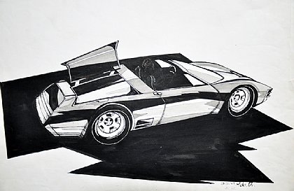 Bleistiftzeichnung 1976 Format: A3