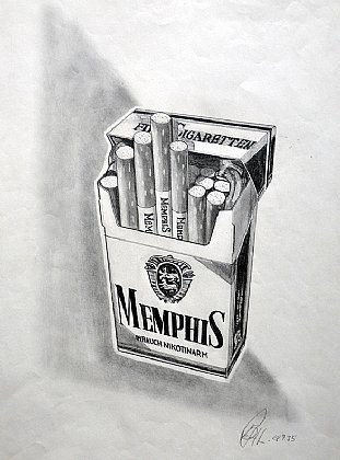 Bleistiftzeichnung 1975 Format: A3