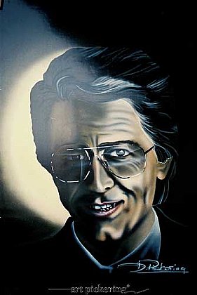 1986: TV-Auftritte bei z.B. Wetten dass..., Airbrush-Portrait Überreichung an Künstler wie: Frank Elstner, Gianna Nannini, Rainhard Fendrich, Barbara Wussow, Falco, Bürgermeister Franz Dobusch u.a.